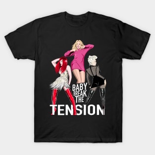 Kylie Tension - White lettering for dark clothing T-Shirt